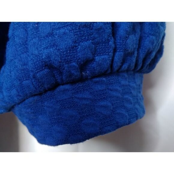 ELLE Cobalt Txtd Knit Top - Picture 3 of 8